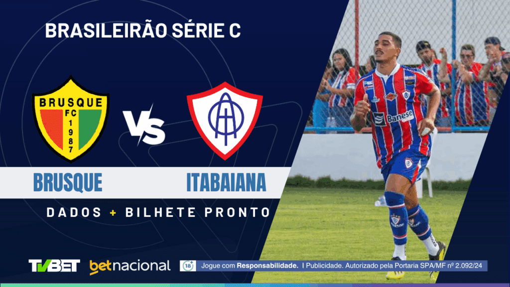 Brusque x Itabaiana: tempo real, onde assistir ao vivo, horário, escalações e palpites