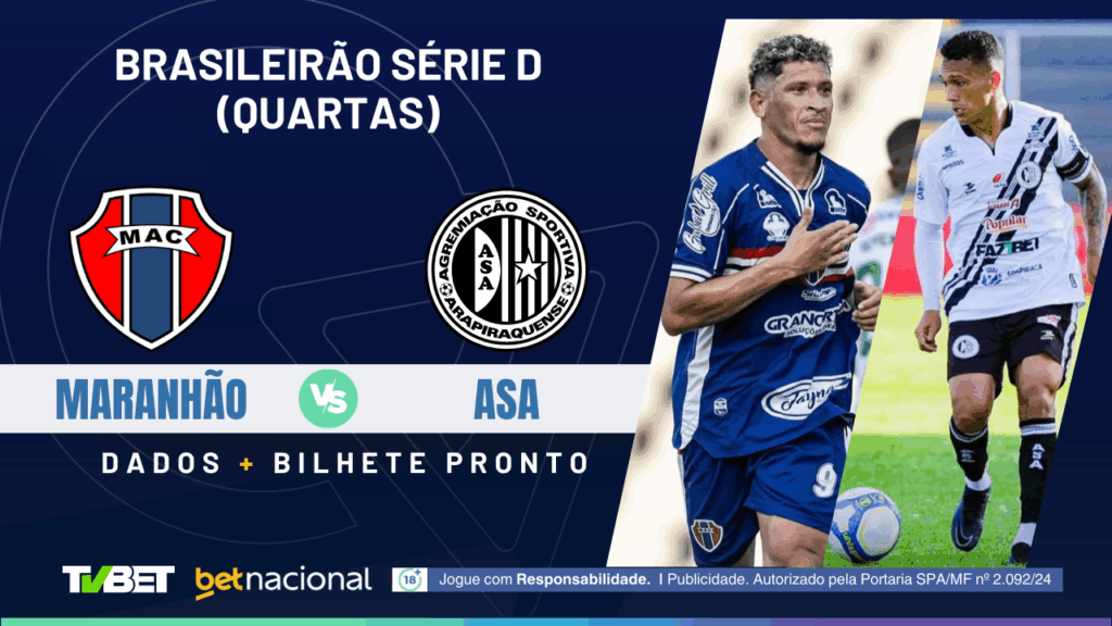 Maranhão x ASA: tempo real, onde assistir ao vivo, horário, escalações e palpites