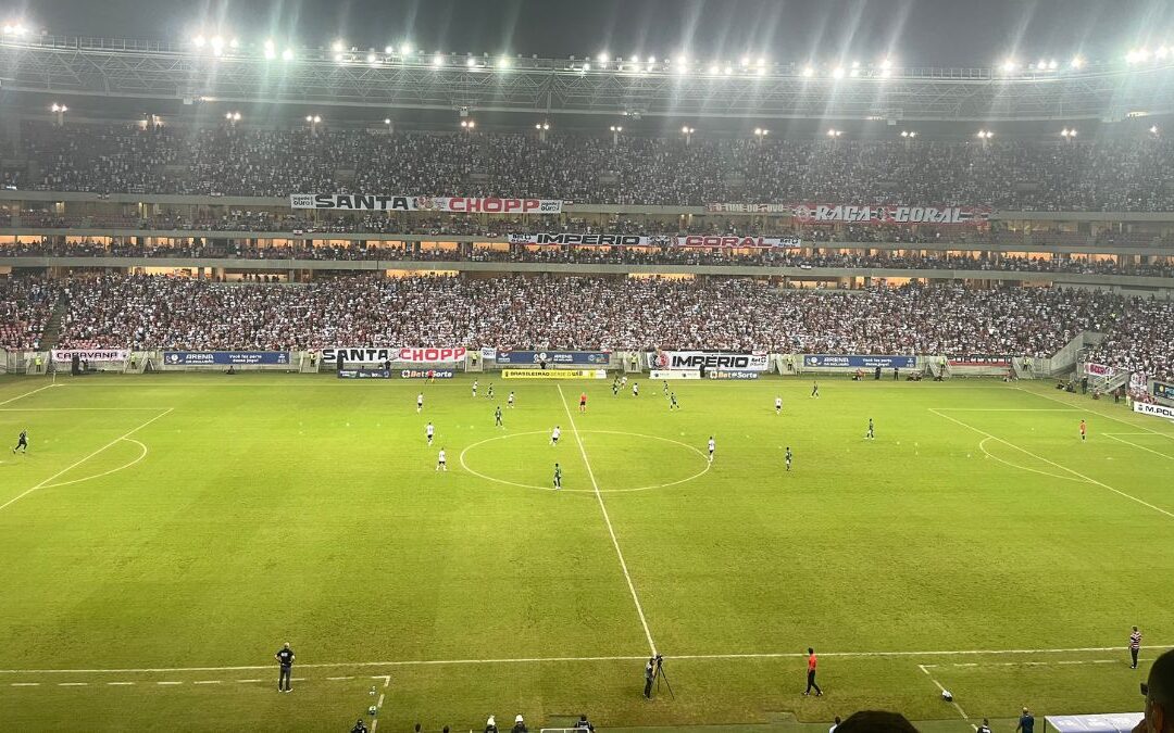 Público de Santa Cruz x Altos foi 2,5 vezes maior do que soma dos outros jogos de ida das oitavas da Série D