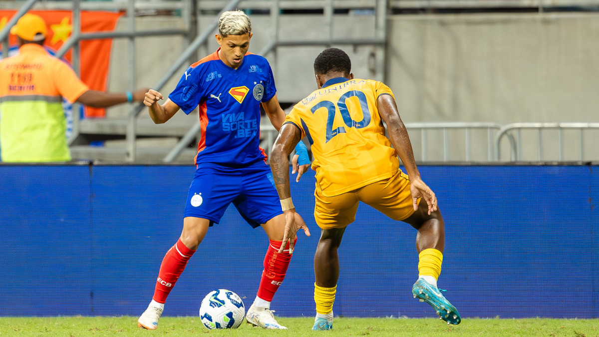 Erick Pulga sofre lesão muscular e será desfalque do Bahia contra o Sport