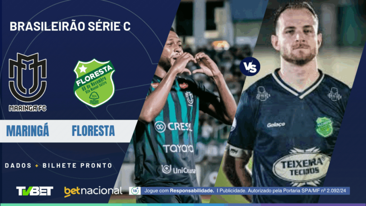 Maringá x Floresta: tempo real, onde assistir, horário, escalações e palpites