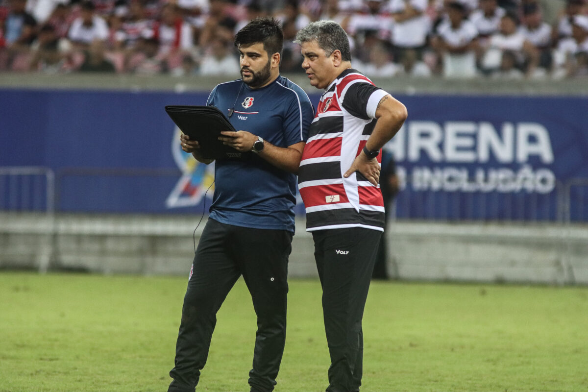 Técnico do Santa Cruz pede atenção contra o Altos, elogia rival e dispara: “Tabu é para ser quebrado”