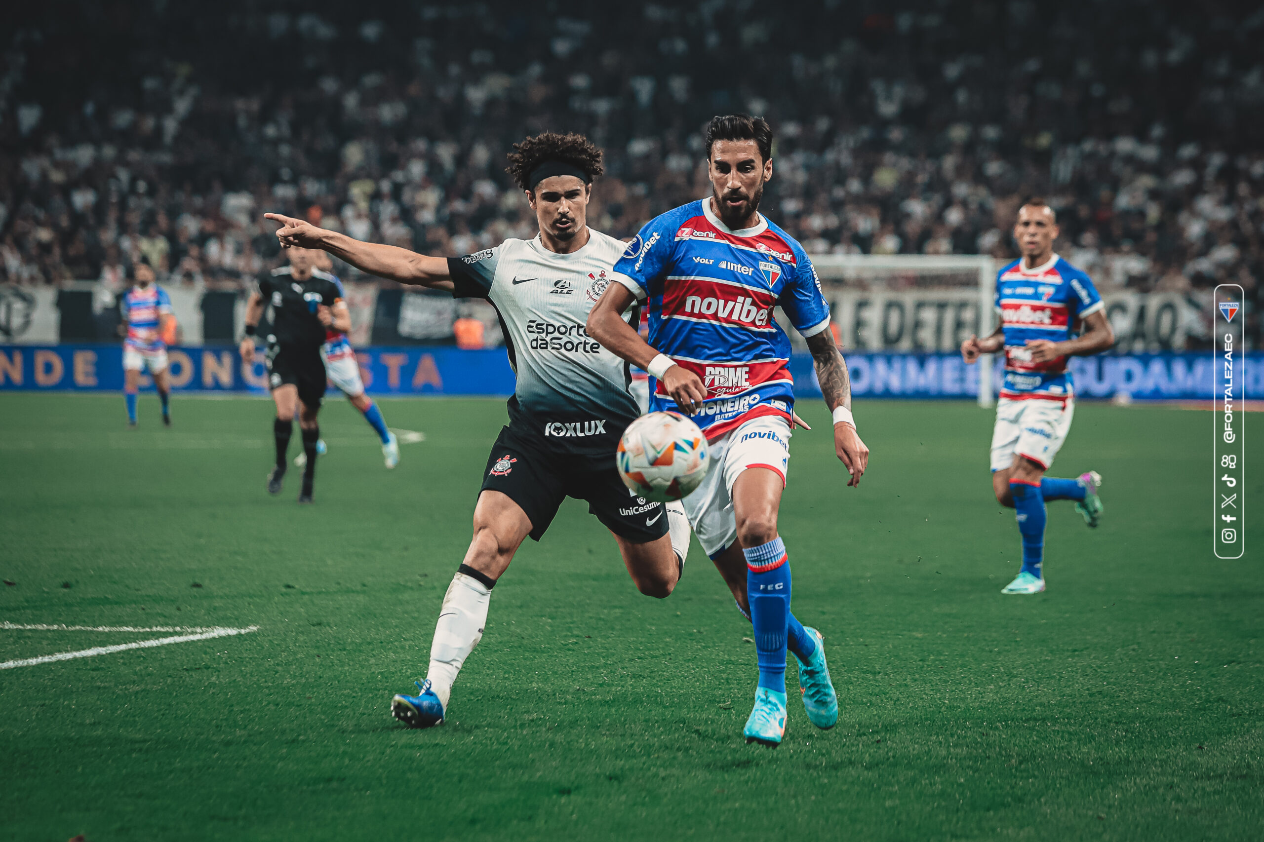 Fortaleza precisa vencer o Corinthians fora de casa pela primeira vez para deixar o Z4