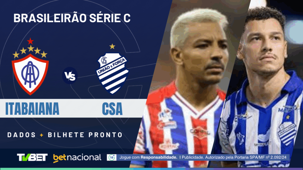 Itabaiana x CSA: tempo real, onde assistir, horário, escalações e palpites
