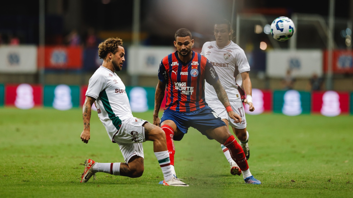 Bahia vence Fluminense com gol de Juba e larga em vantagem nas quartas da Copa do Brasil 1 Bahia x Fluminense