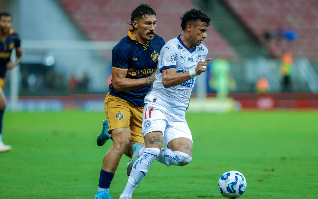 Bahia empata com o Retrô, segura vantagem e avança às quartas de final da Copa do Brasil