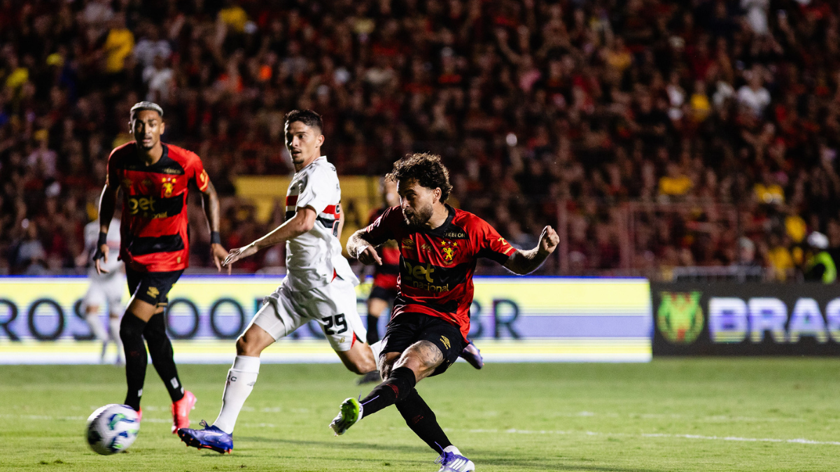 Sport sofre gol no fim e só empata com o São Paulo na Ilha do Retiro