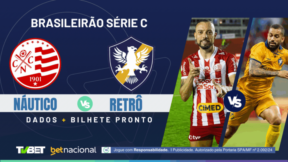 Náutico x Retrô: tempo real, onde assistir, horário, escalações e palpites
