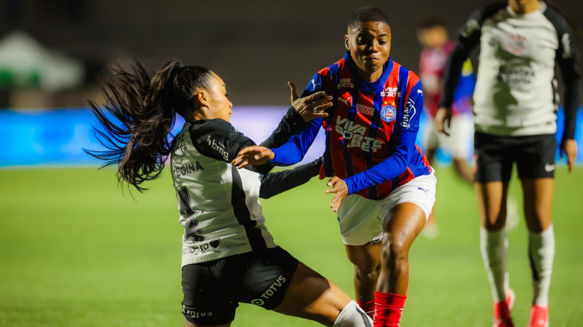 Bahia volta a perder do Corinthians e está eliminado do Brasileirão Feminino