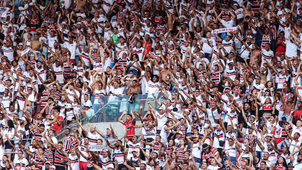 Santa Cruz x Sergipe - Série D 2025 - Torcida na Arena de Pernambuco
