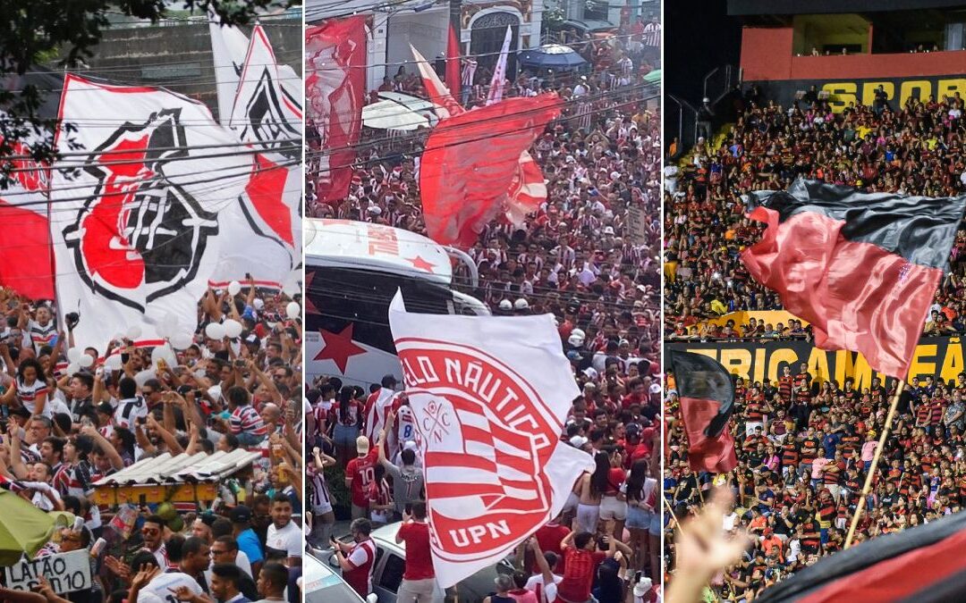 Jogos do Trio de Ferro do Recife terão mais de 60 mil torcedores nos estádios nos próximos três dias