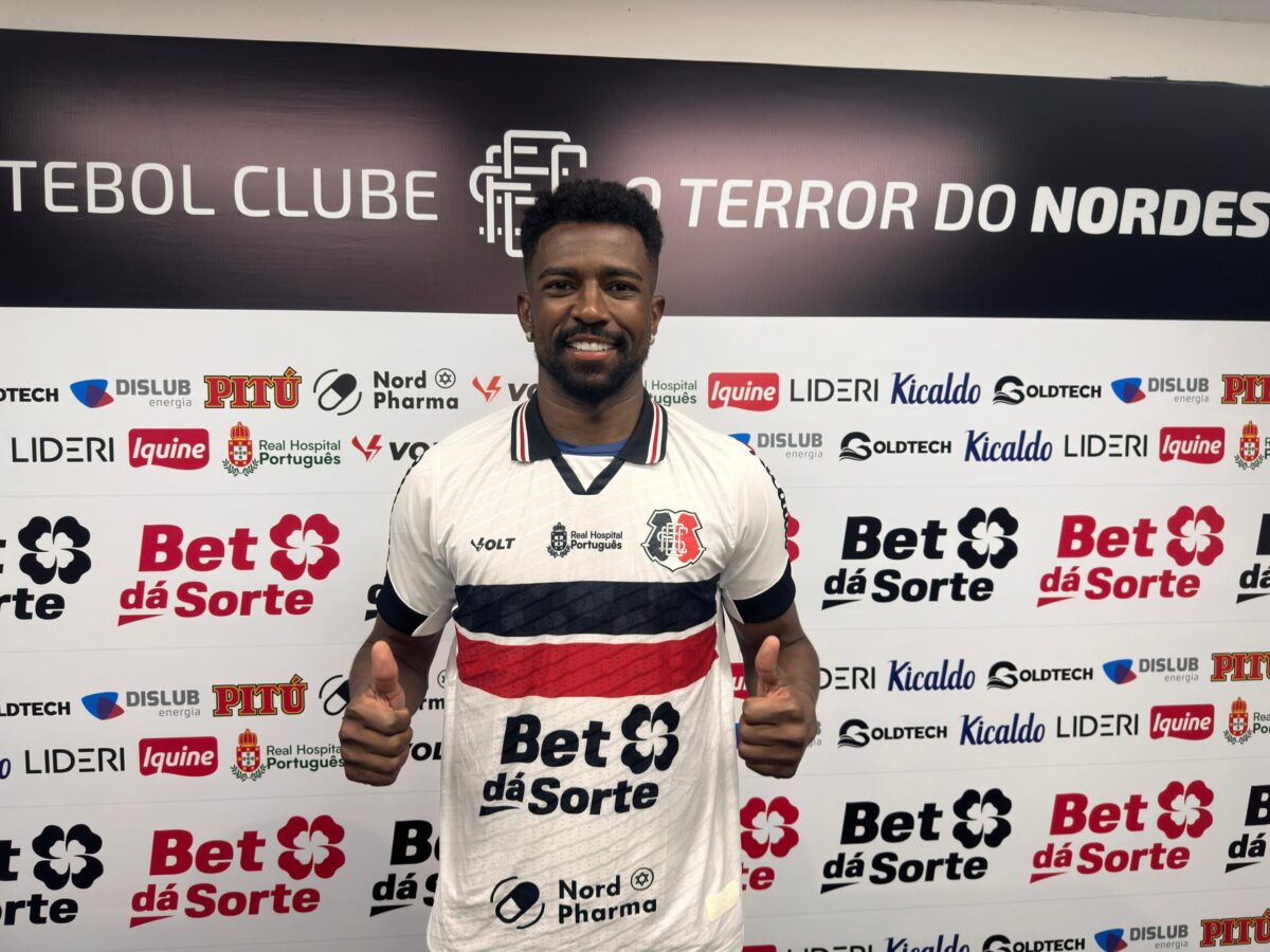 Apresentado no Santa Cruz, Adailson mira mata-mata da Série D e comenta chegada no clube: "É muito difícil dizer não"