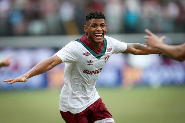 Hércules comemora o gol do Fluminense - Foto: Marcelo Gonçalves/Fluminense FC