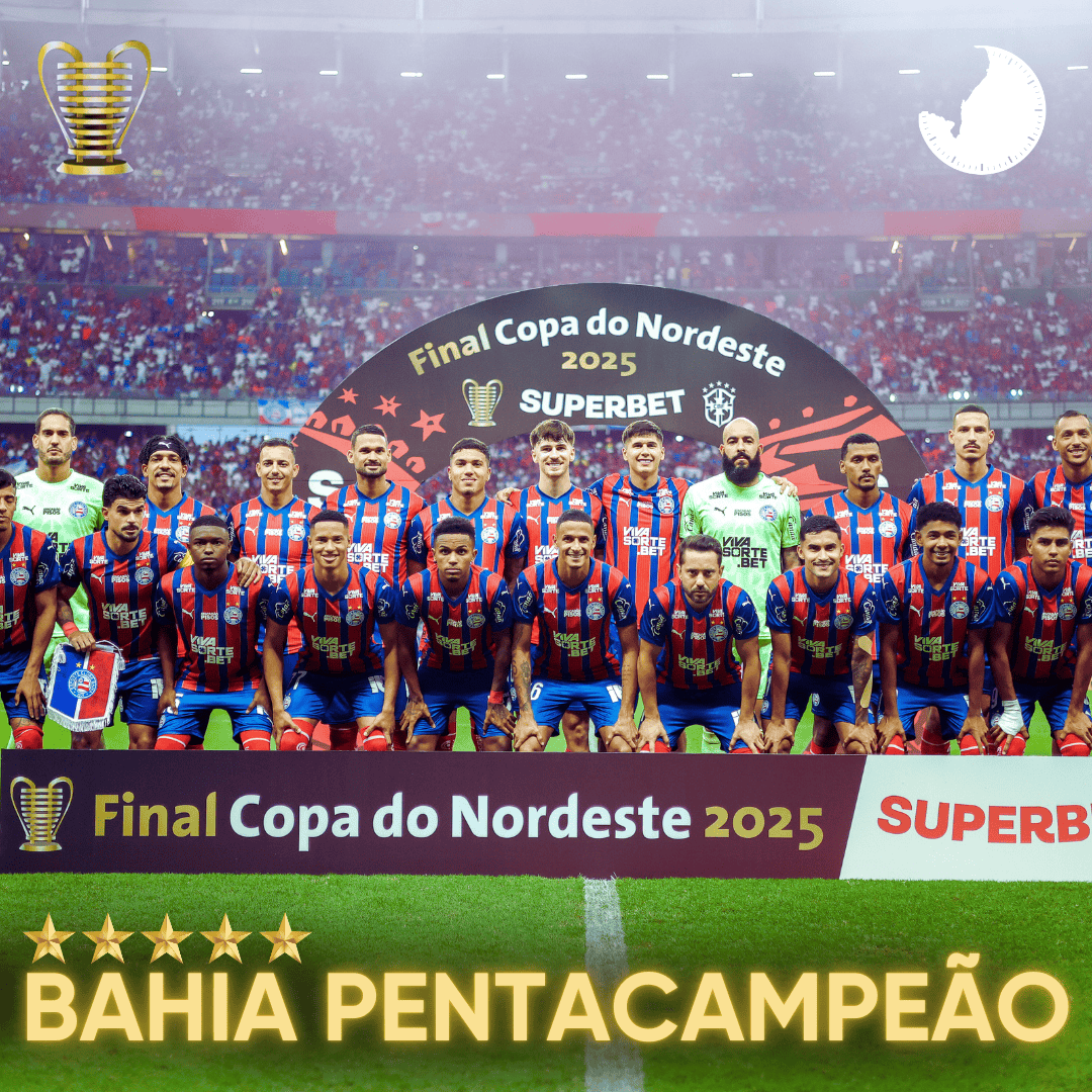 PÓS-JOGO – BAHIA PENTACAMPEÃO DA COPA DO NORDESTE