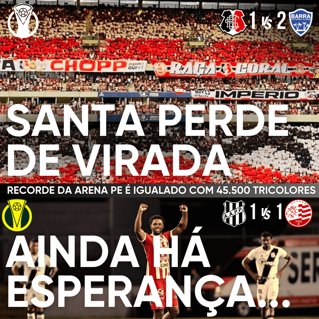 PÓS-JOGO: SANTA IGUALA RECORDE DA ARENA PERNAMBUCO, E O NÁUTICO RESGATA ESPERANÇA DE ACESSO