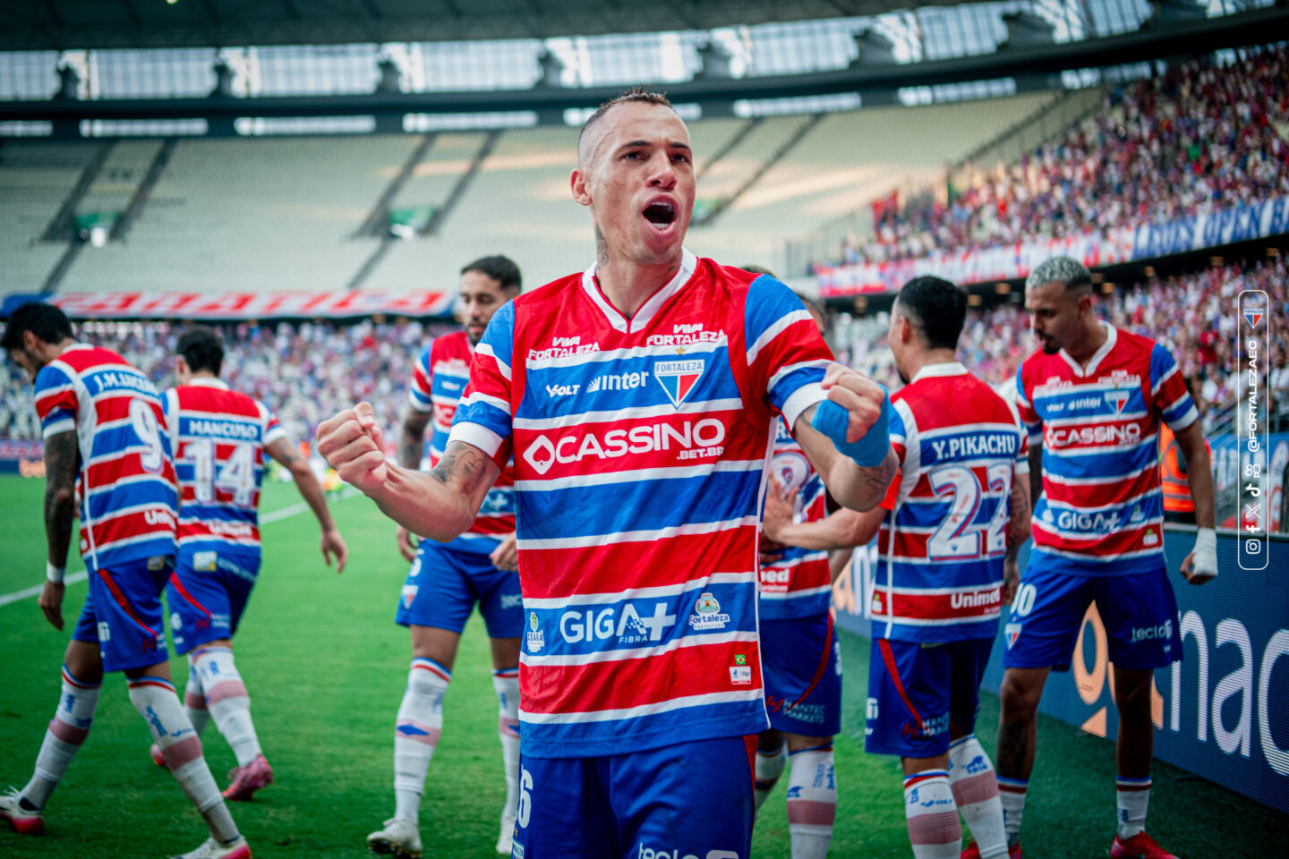 Breno Lopes - Fortaleza - Arena Castelão - Série A - Vitória