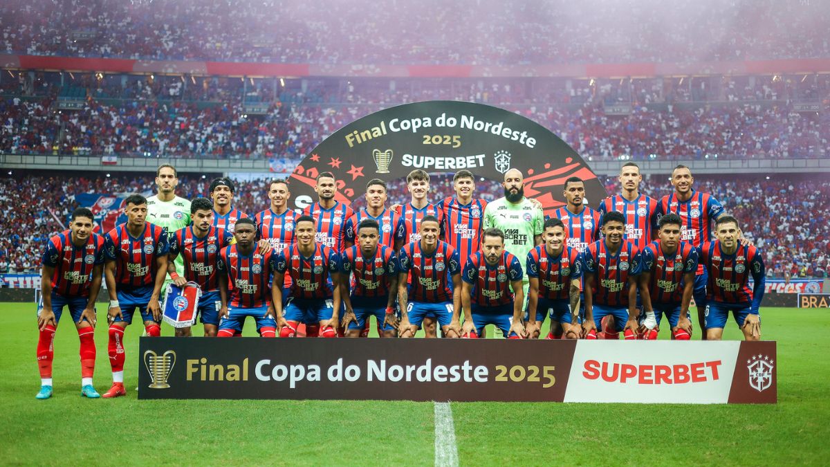 Bahia volta a golear o Confiança e é pentacampeão da Copa do Nordeste