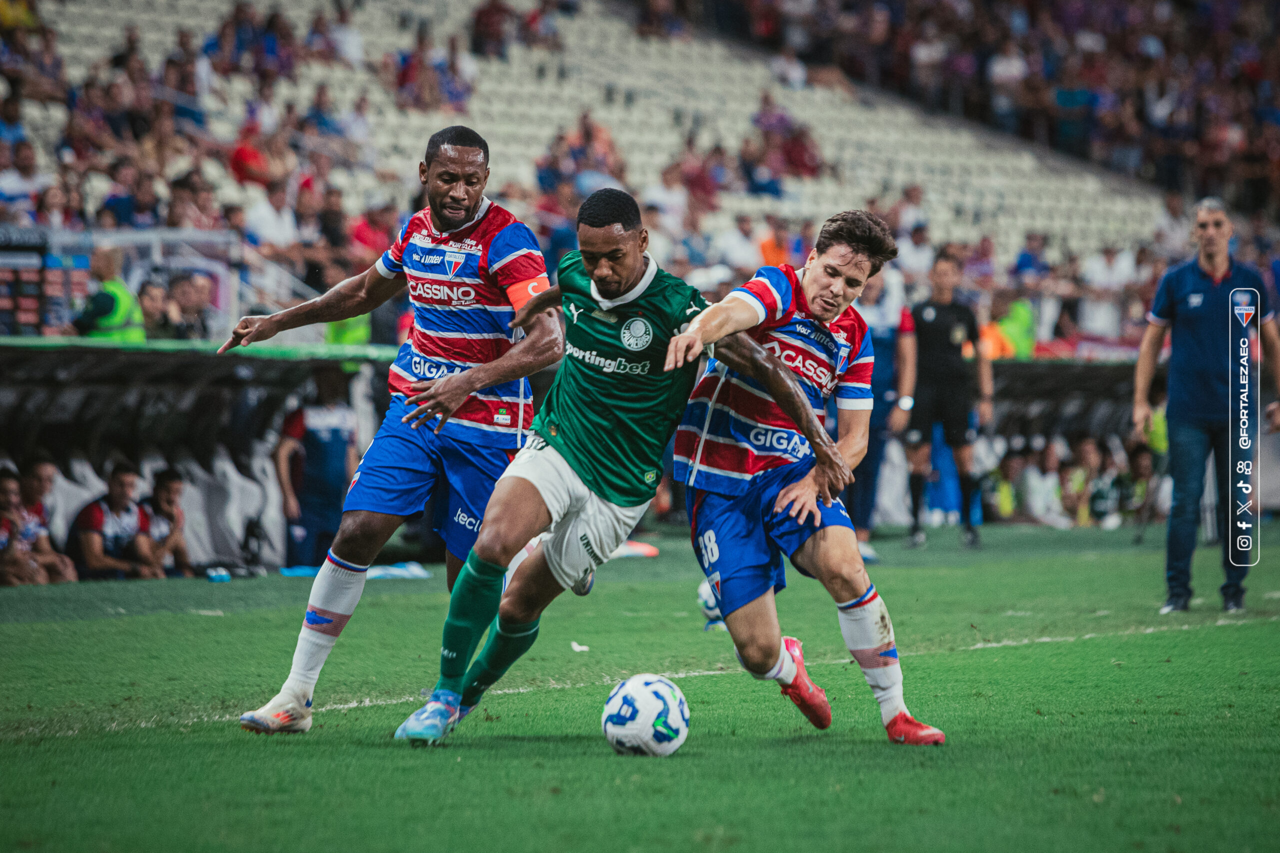 Próximo adversário do Fortaleza, Palmeiras venceu o River Plate e não perde há oito jogos