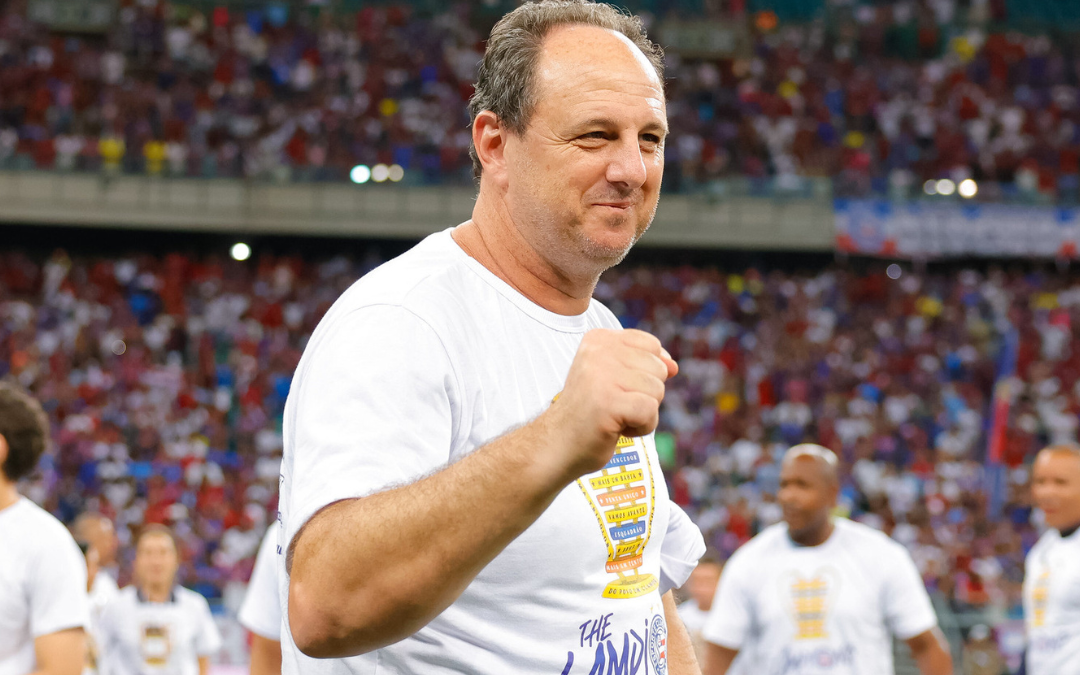Rogério Ceni completa dois anos no comando do Bahia com títulos e mudança de patamar; veja números