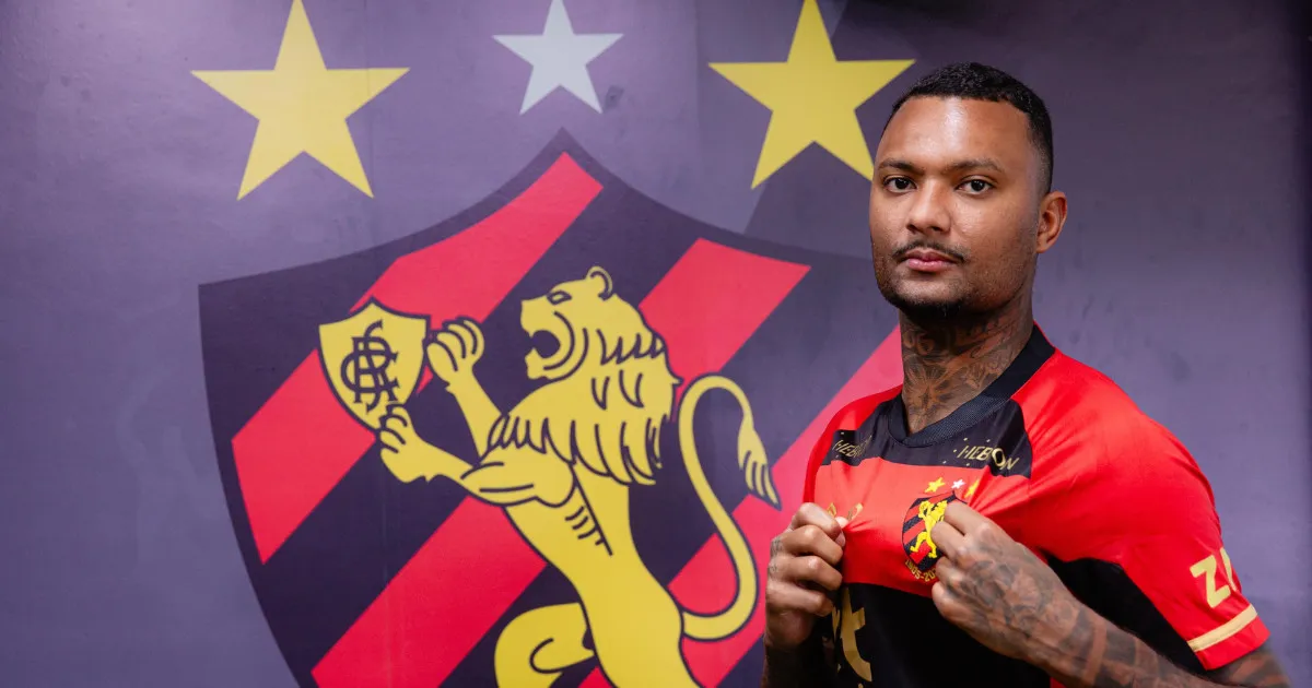 Sport oficializa a contratação do lateral-esquerdo Luan Cândido