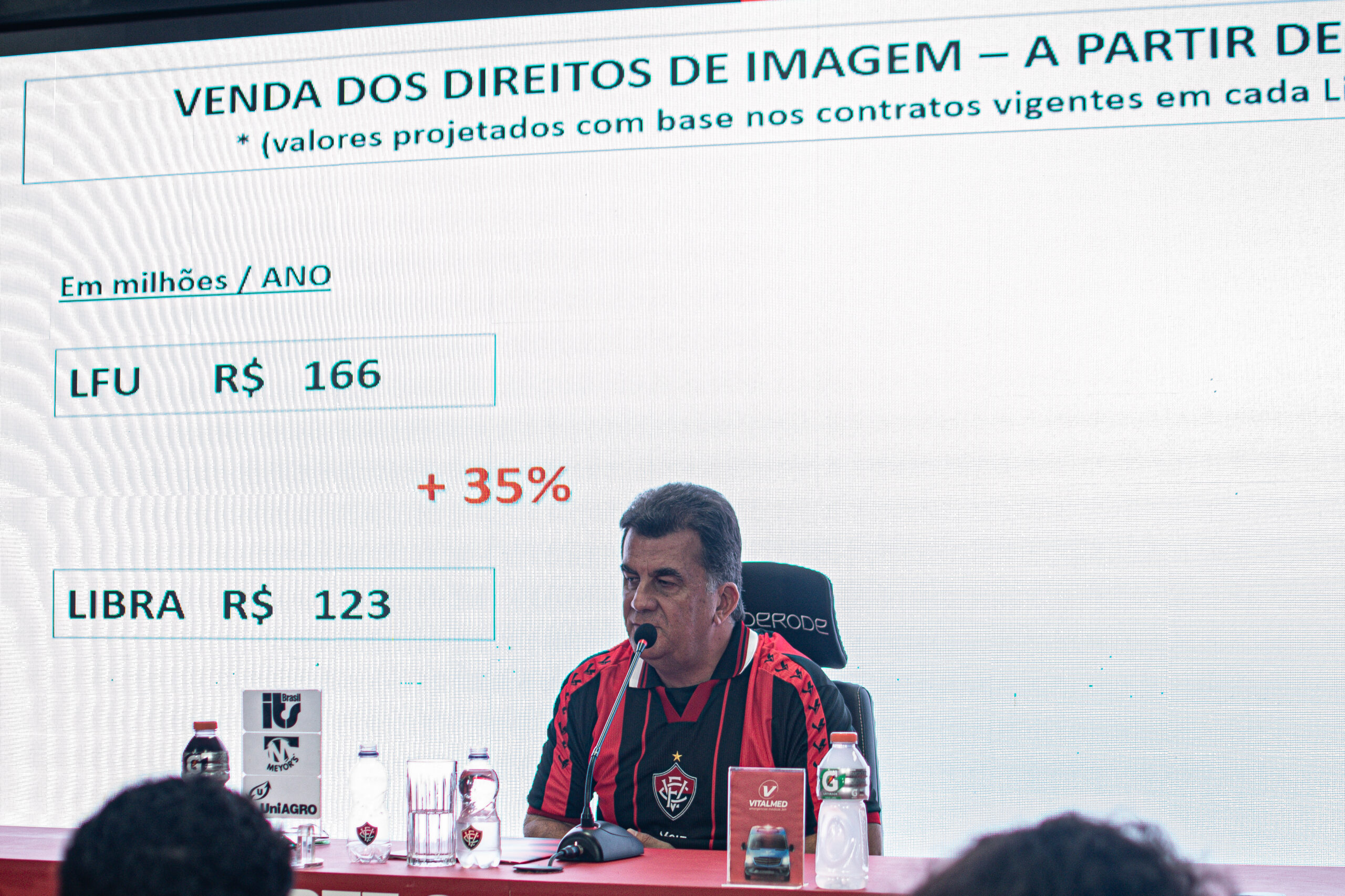 Liga: Vitória troca Libra pela LFU, mas com efetivação a partir de 2030; veja detalhes