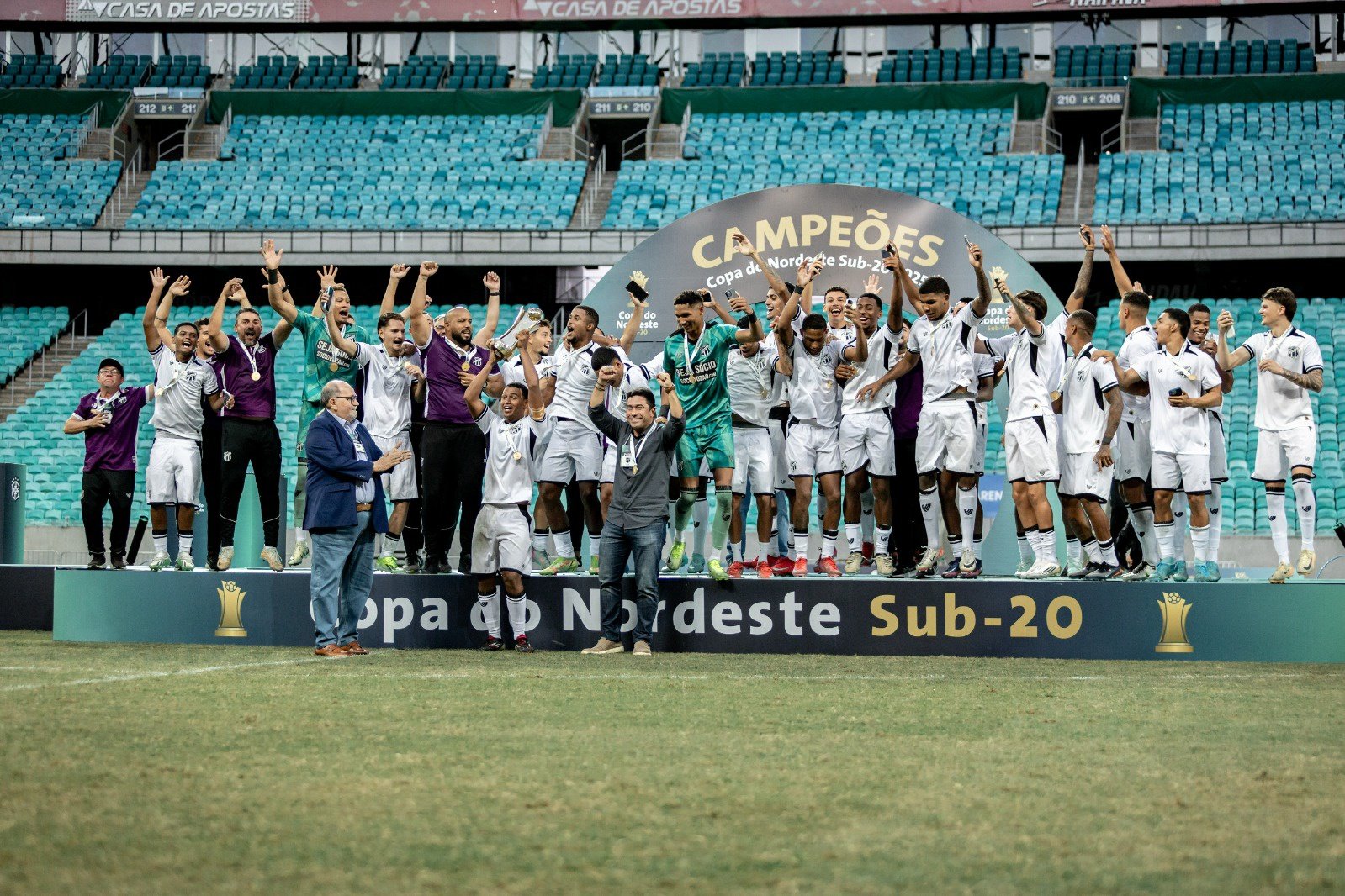 Presidente do Ceará enaltece título da Copa do Nordeste Sub-20: “Uma vitória grande”