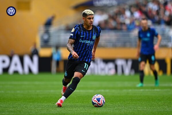 Luis Henrique, atacante da Inter de Milão - Foto: Reprodução/Redes Sociais