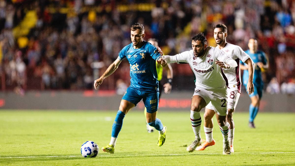 Sport reage duas vezes e arranca empate contra o Fluminense pelo Brasileirão