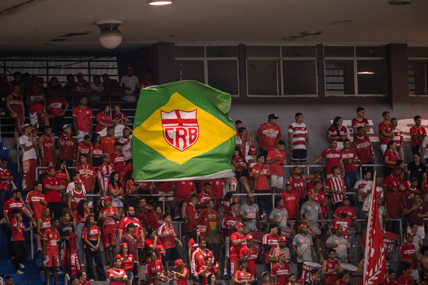 Torcida do CRB - Série B 2025 - Rei Pelé