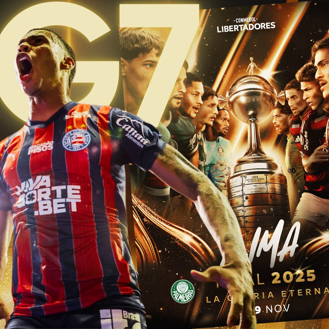 O DOMÍNIO DO BRASIL NA LIBERTADORES – G7 CONFIRMADO E BAHIA MUITO PERTO DA VAGA