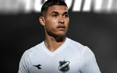 Atacante Thiaguinho, do ABC, sofre acidente de carro na BR-101