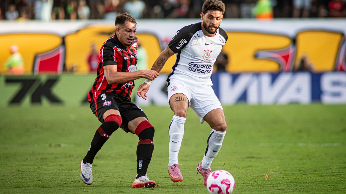 Vitória x Corinthians, pela Série A 2025, no Barradão