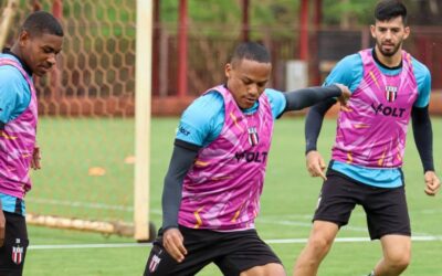 Santa Cruz negocia com o atacante Robinho, do Botafogo-SP