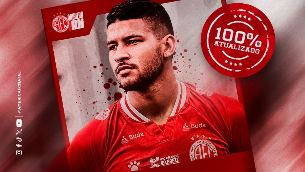 América-RN anuncia o zagueiro Renzo, ex-Sport