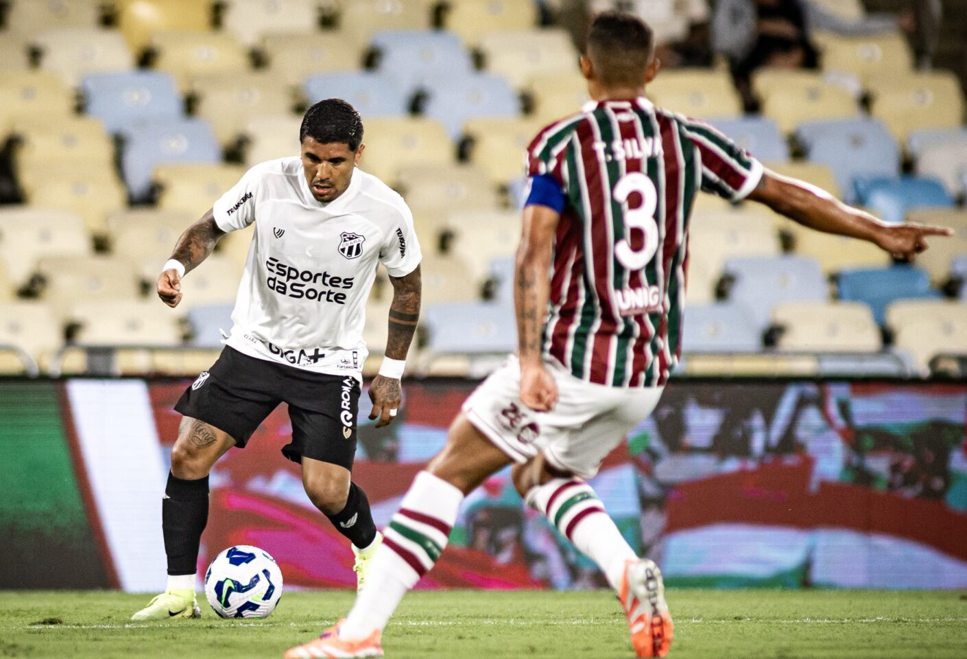 Com erro grave de arbitragem, Ceará perde para o Fluminense no Maracanã pela Série A 1 Fluminense x Ceará - Série A 2025