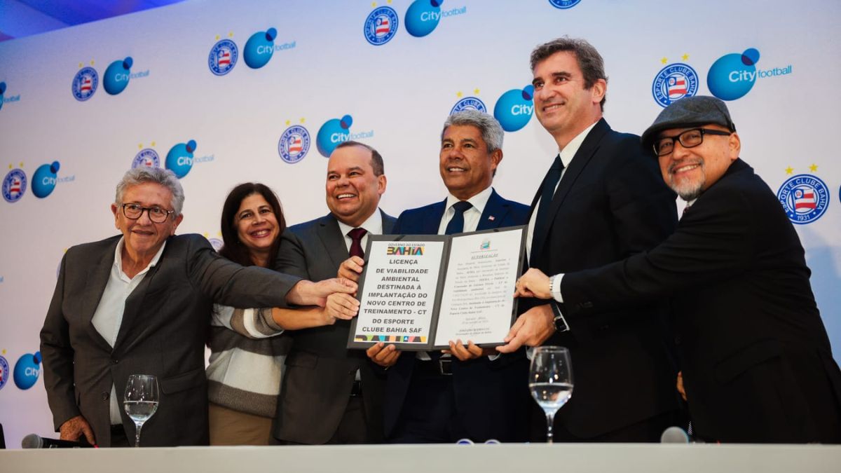 CEO do Grupo City apresenta novo CT do Bahia e exalta estrutura do projeto: “Do maior nível do mundo”