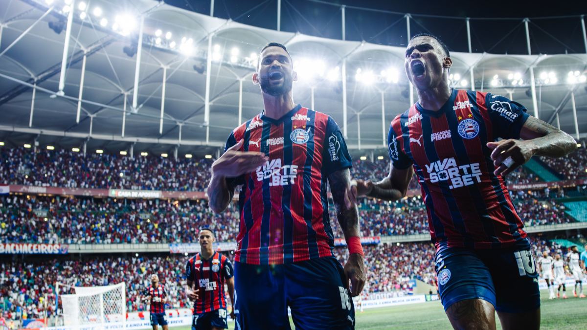 De olho em vaga direta para a Libertadores, Bahia tem 3º melhor aproveitamento contra times do G-6 do Brasileirão