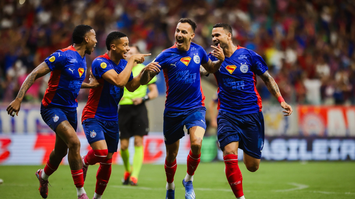 Bahia vence Grêmio pela Série A.