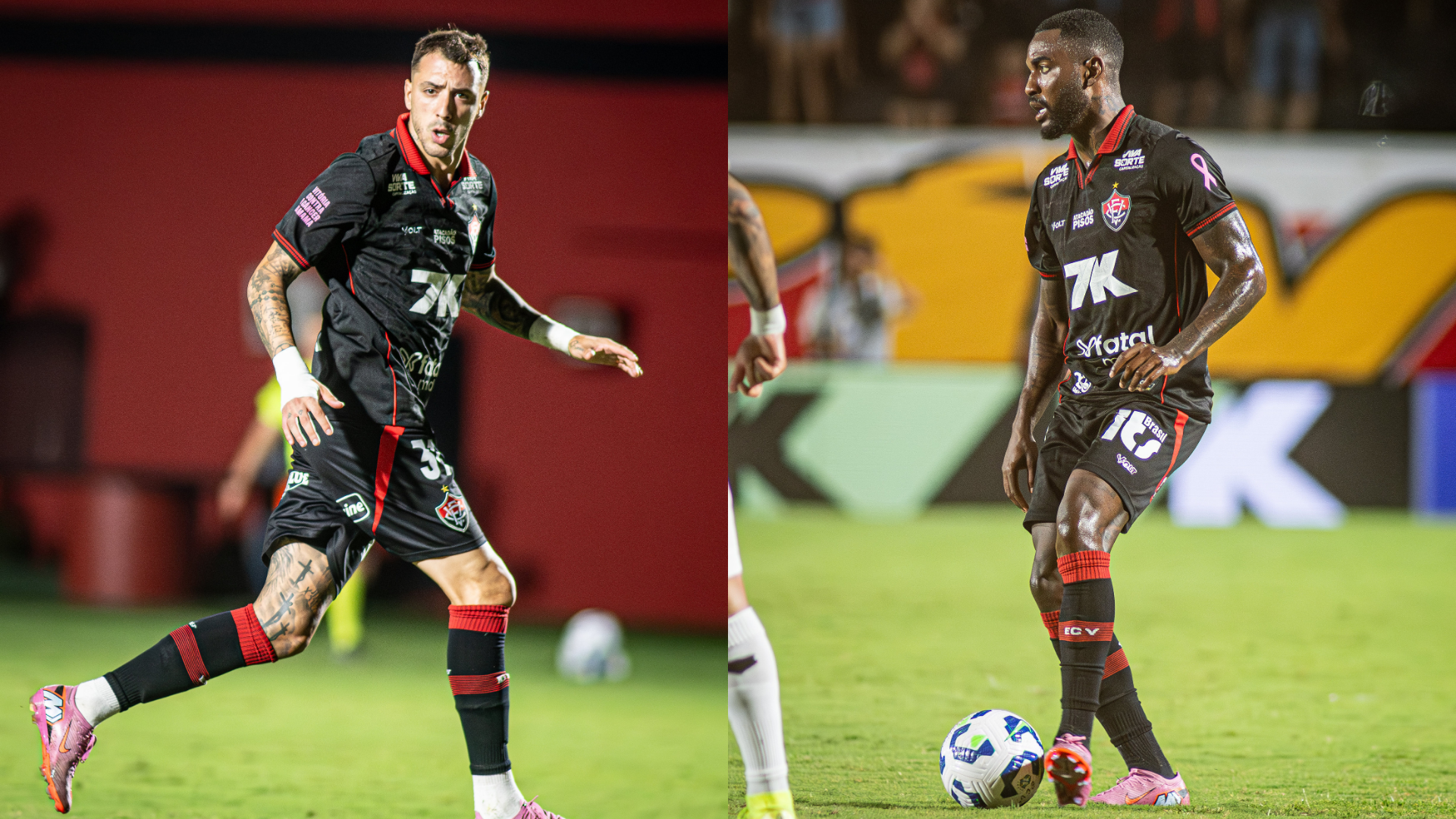 Vitória tem dois desfalques para duelo contra o Vasco