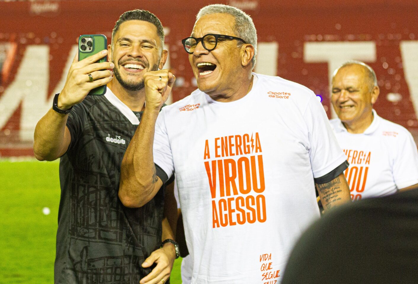 Hélio dos Anjos e Guilherme - Náutico