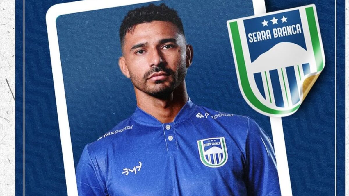 Serra Branca oficializa atacante Diego Ceará, artilheiro das duas últimas edições do Campeonato Paraibano