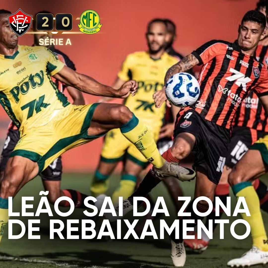PÓS-JOGO – SÉRIE A – VITÓRIA 2 X 0 MIRASSOL