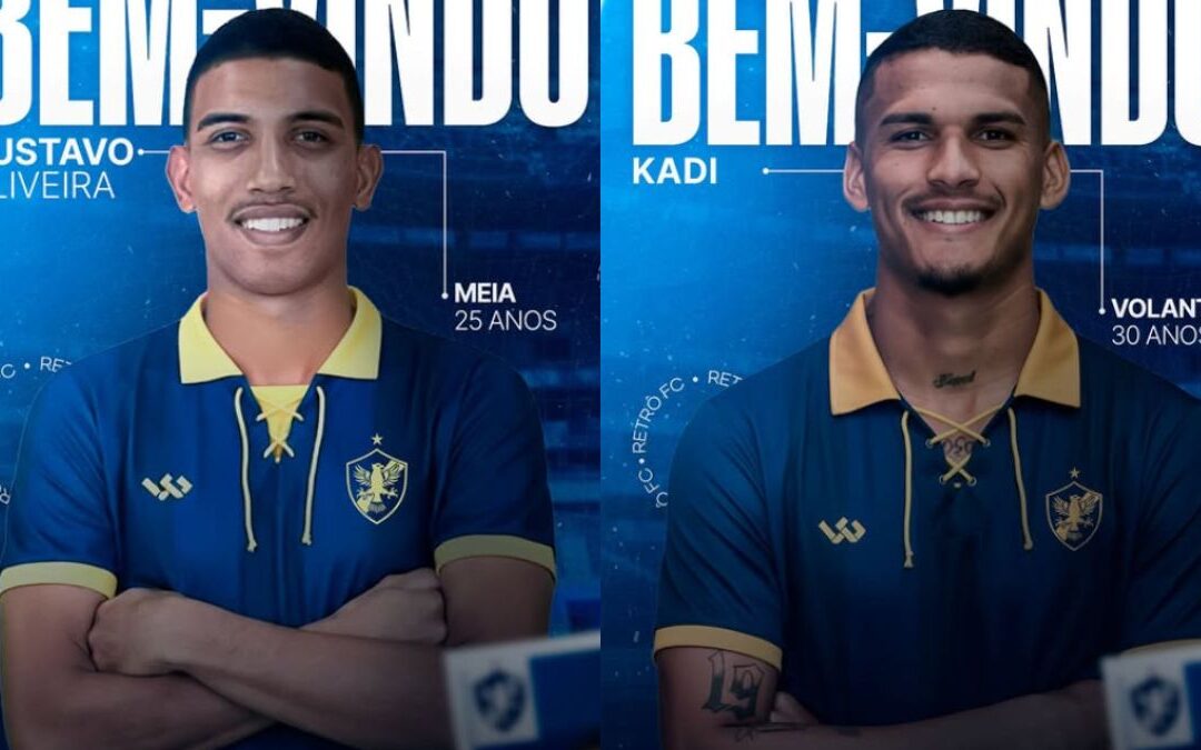 Retrô anuncia contratações de Kadi e Gustavo Oliveira para 2026