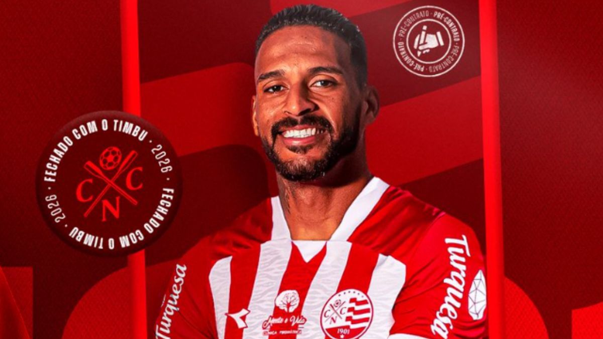 Náutico anuncia contratação do atacante Júnior Todinho, ex-Vila Nova