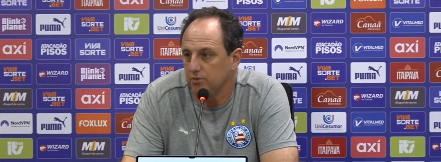 Rogério Ceni pede maior “nível de ambição” ao Bahia para conquistar vaga direta na Libertadores