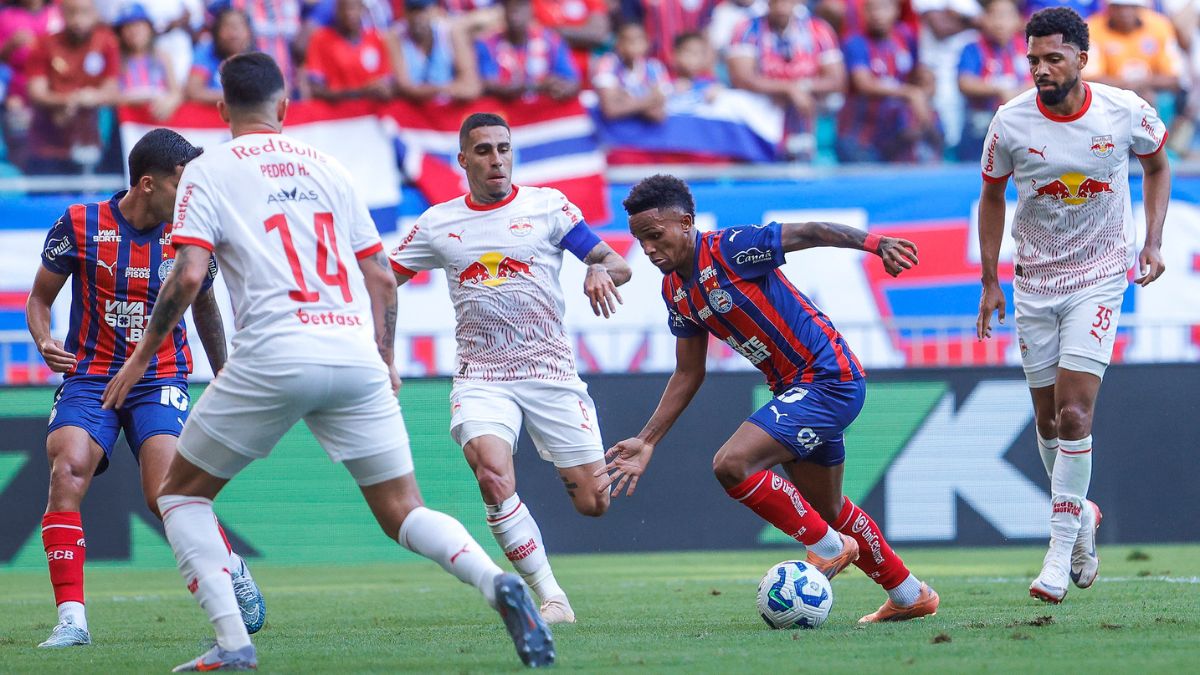 Bahia x Red Bull Bragantino, na Fonte Nova, pela Série A do Brasileirão 2025