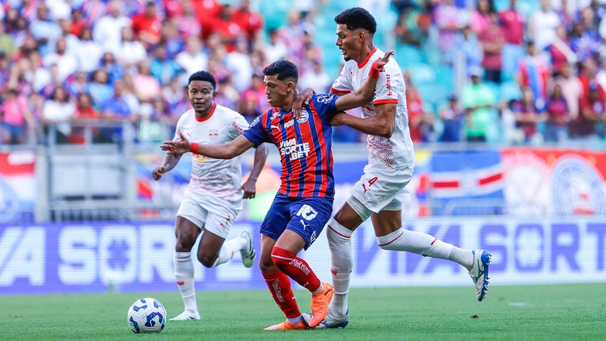 Bahia x Red Bull Bragantino, na Fonte Nova, pela Série A do Brasileirão 2025