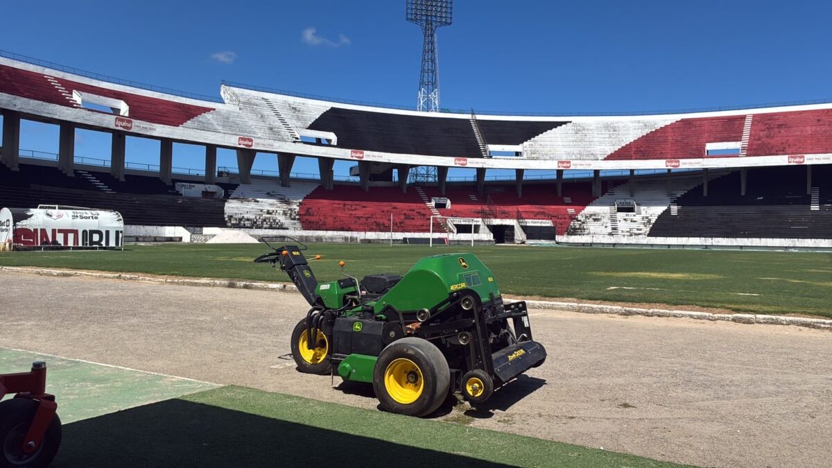 Santa Cruz realiza recuperação e interdita gramado do Arruda até o início de 2026