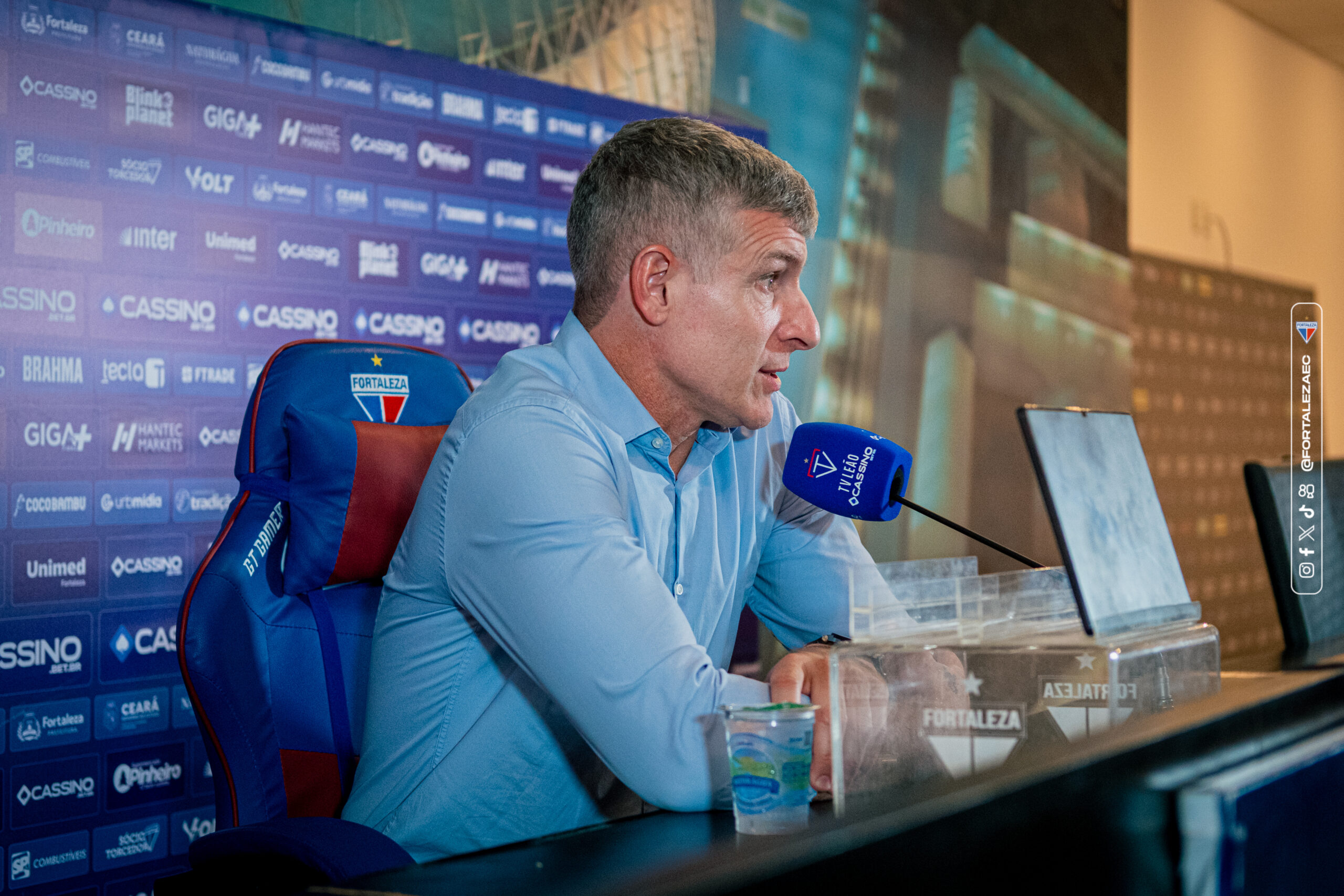 Palermo lamenta chances perdidas, mas elogia atuação do Fortaleza contra o Santos: “Boa sensação”