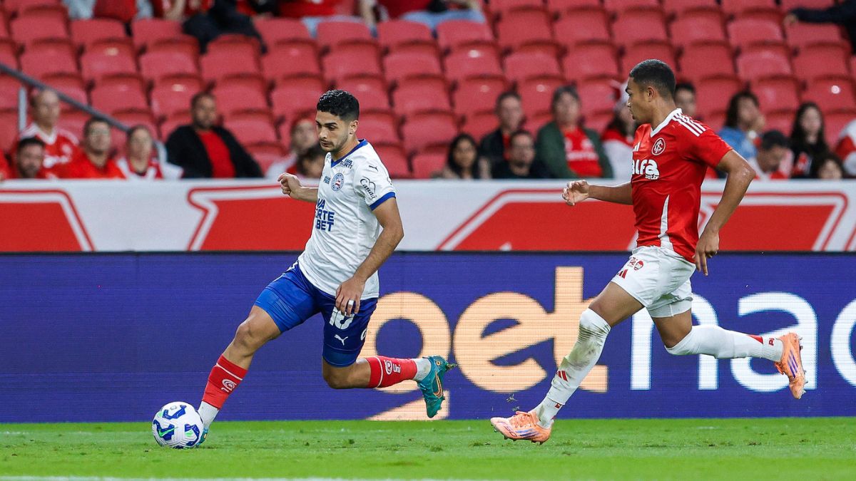 Bahia perde Michel Araújo, suspenso, para jogo contra o Fortaleza